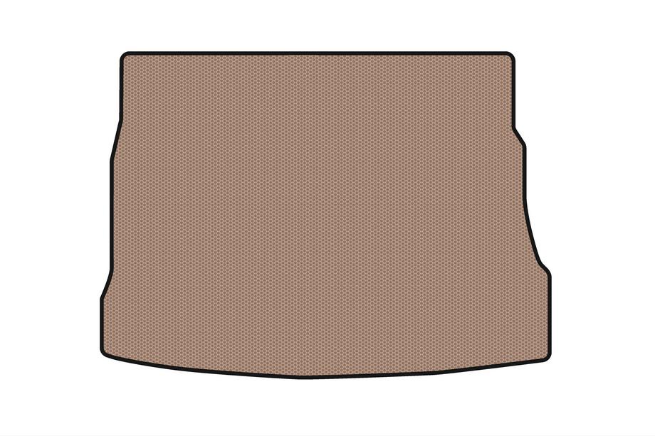 Kia Ceed 2007-2012 Tapis de coffre en caoutchouc Carsuit (2009-2012, HB, beige) Image