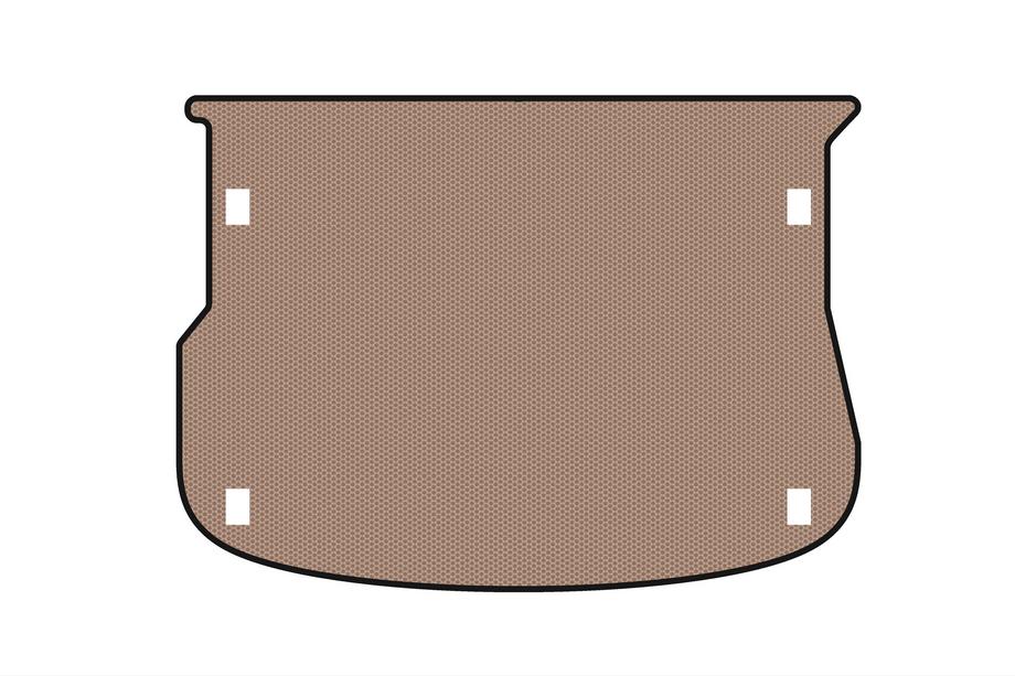 Range Rover Evoque 2012-2018 Tapis de coffre en caoutchouc Carsuit (Beige) Image