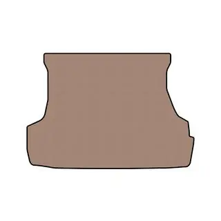 Tapis de coffre en caoutchouc Carsuit (hatchback, 5 portes, beige) photo 1