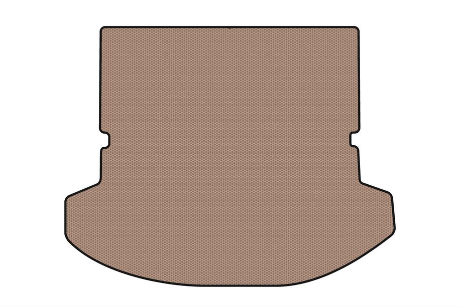 Mazda CX-9 2007-2016 Tapis de coffre en caoutchouc Carsuit (Beige) Photo 1