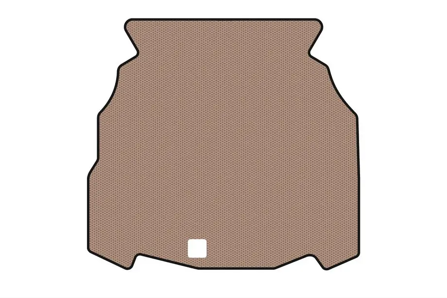 Mercedes C-class W203 2000-2007 Tapis de coffre en caoutchouc Carsuit (SD, beige) Photo 1