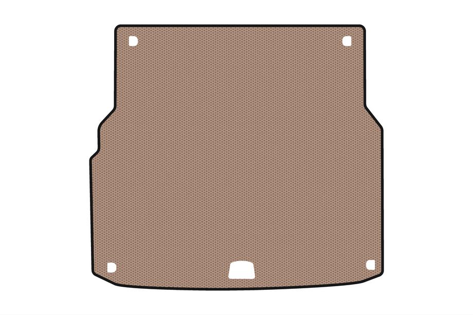 Mercedes C-class W205 2014-2021 Tapis de coffre en caoutchouc Carsuit (2014-2017, SW, beige) Photo 1