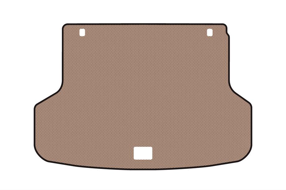 Mitsubishi Lancer 9 2004-2008 Tapis de coffre en caoutchouc Carsuit (SW, beige) Photo 1