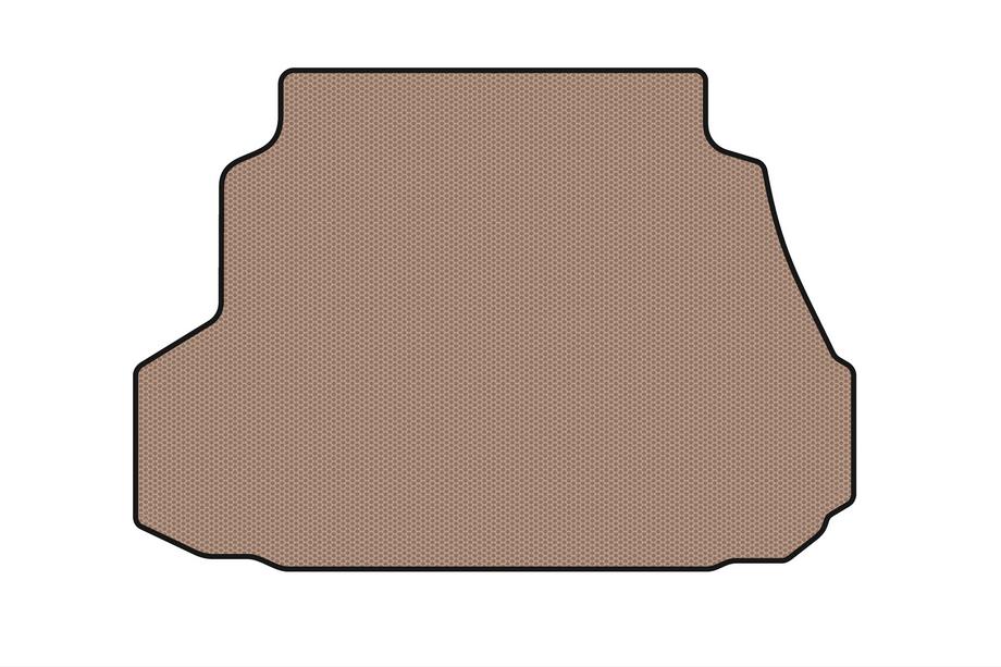 Nissan Almera N15 1995-2000 Tapis de coffre en caoutchouc Carsuit (SD, beige) Photo 1