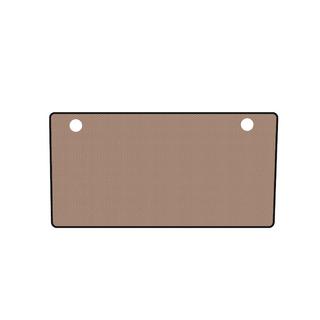 Tapis de coffre en caoutchouc Carsuit (Empattement long, beige) Peugeot Expert 2017- photo 1