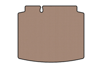 Seat Leon 2005-2012 Tapis de coffre en caoutchouc Carsuit (hatchback, 5 portes, beige) photo 1
