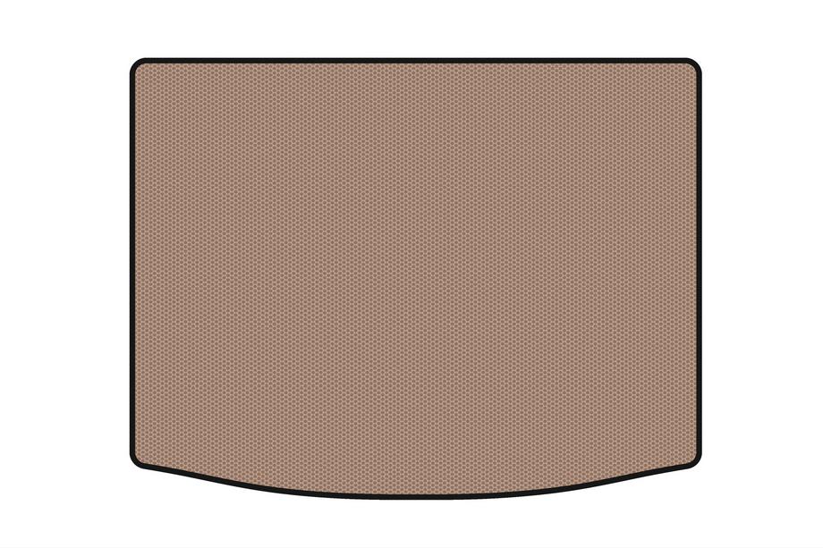 Seat Leon 2013-2020 Tapis de coffre en caoutchouc Carsuit (hatchback, 5 portes, beige) Photo 1