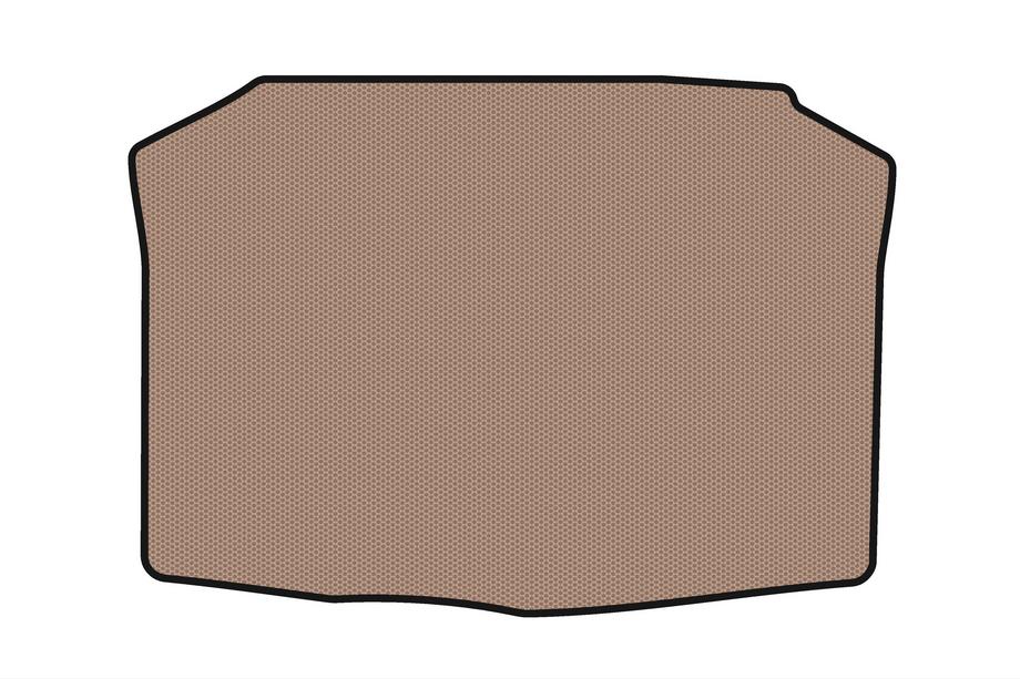 Skoda Fabia 2000-2007 Tapis de coffre en caoutchouc Carsuit (HB, beige) Image