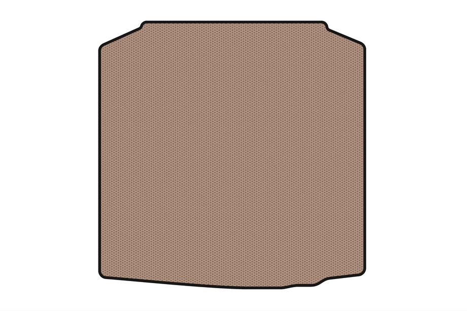 Skoda Fabia 2007-2014 Tapis de coffre en caoutchouc Carsuit (2007-2010, SW, beige) Photo 1
