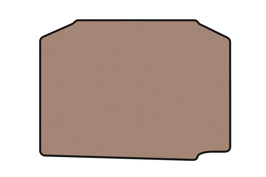 Skoda Fabia 2007-2014 Tapis de coffre en caoutchouc Carsuit (HB, beige) Image