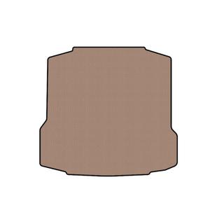 Tapis de coffre en caoutchouc Carsuit (LiftBack, beige) Skoda Rapid 2012-2019 photo 1