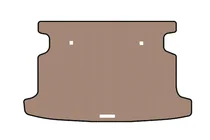 Toyota Corolla 2002-2007 Tapis de coffre en caoutchouc Carsuit (HB, beige) photo 1