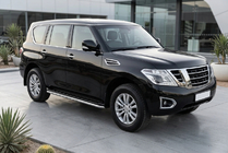 Nissan Patrol Y62 2010-2024 Marchepieds Latéraux Maydos V1 (2 pcs, Aluminium & Inox) photo 1