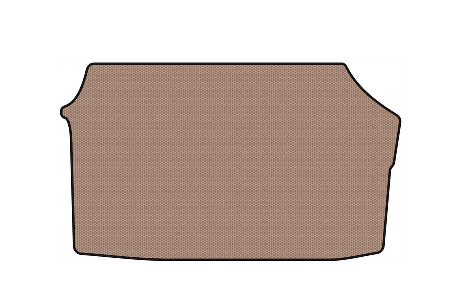 Audi 100 C3 1988-1991 Tapis de coffre en caoutchouc Carsuit (1982-1988, Berline, beige) Photo 1