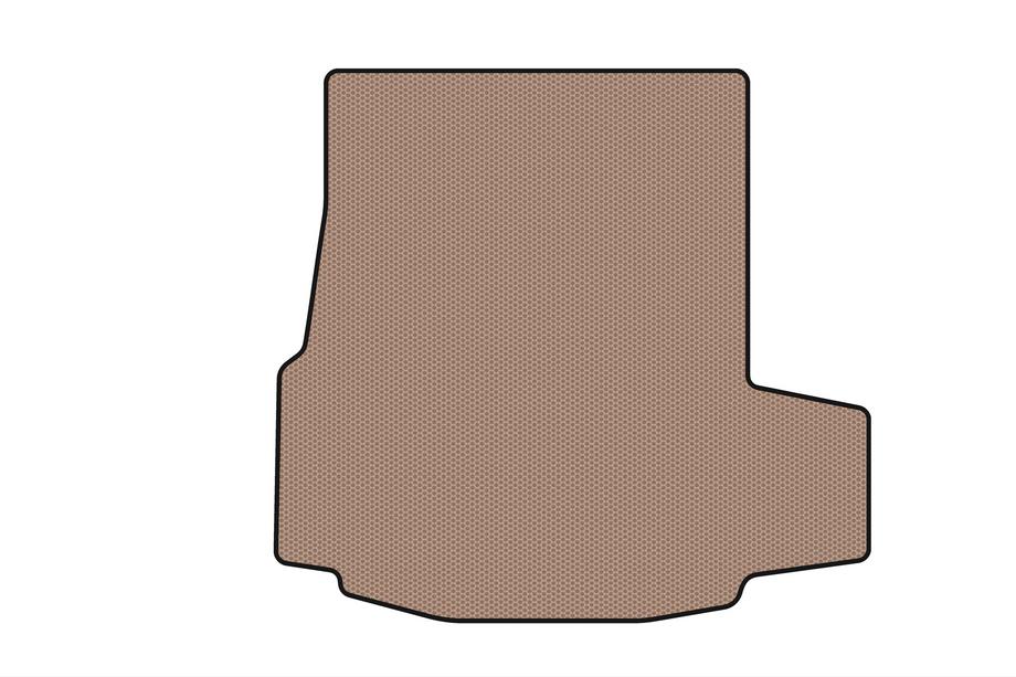 BMW Série 5 G30/G31 2017–2023 Tapis de coffre en caoutchouc Carsuit V-2 (Pour G30, beige) Photo 1