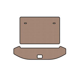 Tapis de coffre en caoutchouc Carsuit (3 rangées, beige) photo 1