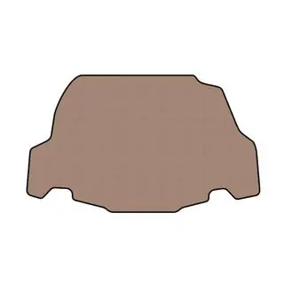 Tapis de coffre en caoutchouc Carsuit (2009-2014, GT, Cabriolet, beige) photo 1