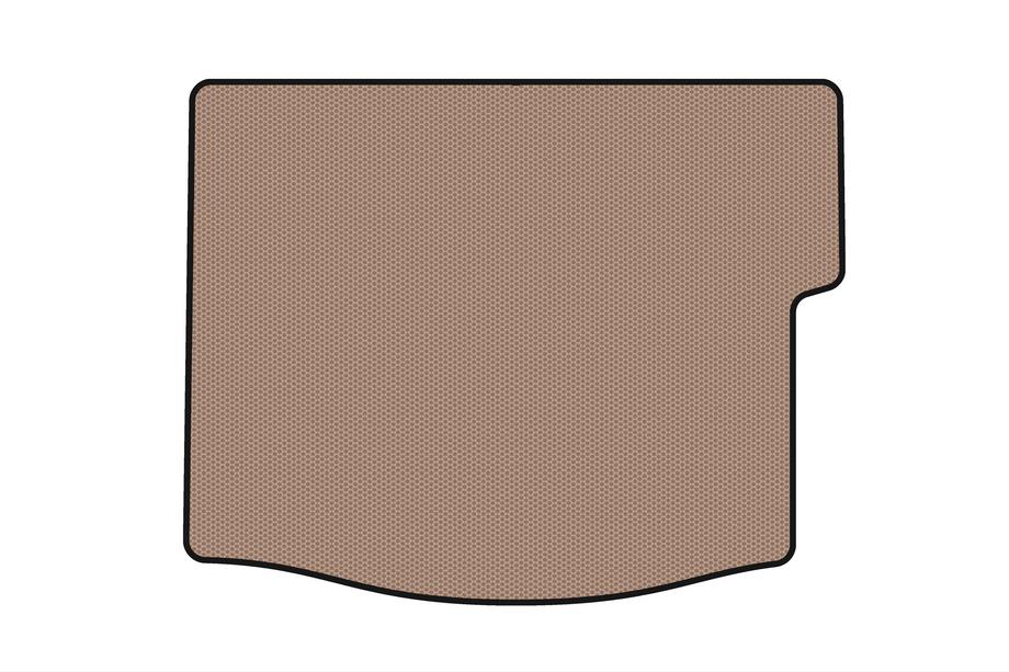 Ford Focus III 2011-2017 Tapis de coffre en caoutchouc Carsuit (avec caisson de basses, HB, beige) Photo 1