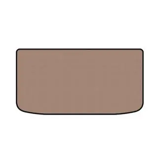 Tapis de coffre en caoutchouc Carsuit (2018-2023, beige)