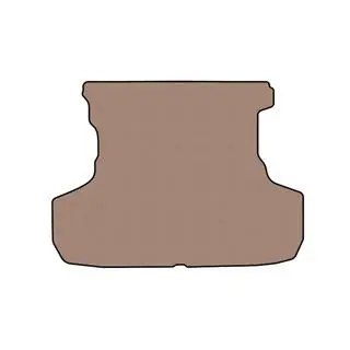 Tapis de coffre en caoutchouc Carsuit (SD, beige)