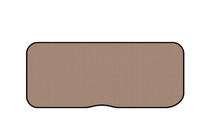 Honda Pilot 2015-2022 Tapis de coffre en caoutchouc Carsuit (avec 3e rangée, beige) photo 1