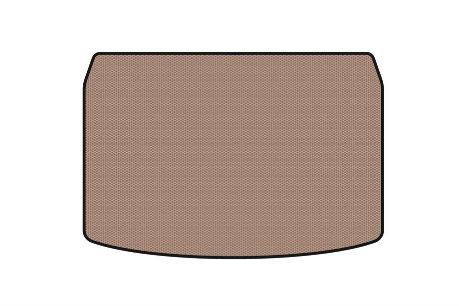Kia Stonic 2017- Tapis de coffre en caoutchouc Carsuit (2019+, inférieur, beige) Image
