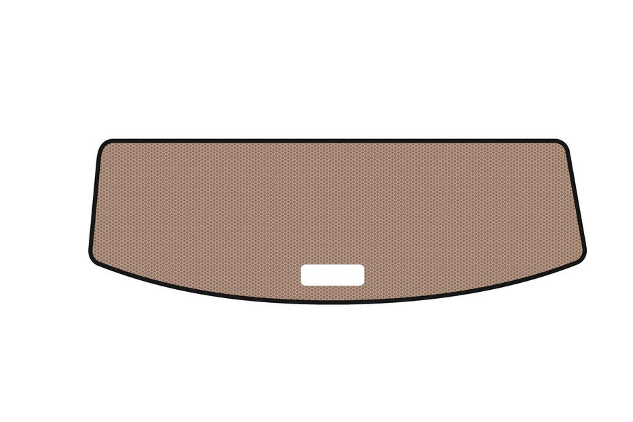 Mazda 5 2005-2009 Tapis de coffre en caoutchouc Carsuit (3 rangées, 7 places, beige) Image
