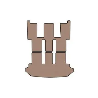 Tapis de coffre en caoutchouc Carsuit V2 (Beige) photo 1