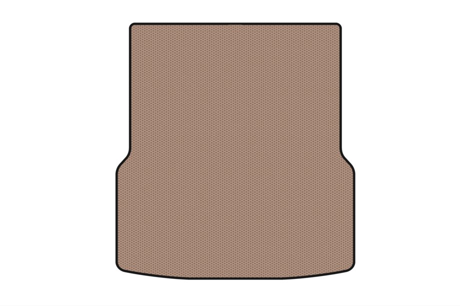 Tesla Model S 2012– Tapis de coffre en caoutchouc Carsuit avant (4WD, 2012-2021, beige) Photo 1