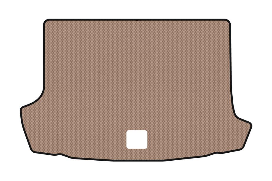 Volkswagen T-Roc 2017-2025 Tapis de coffre en caoutchouc Carsuit V2 (5 portes, beige) Photo 1