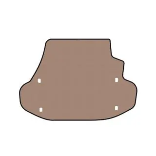 Tapis de coffre en caoutchouc Carsuit (Beige) photo 1