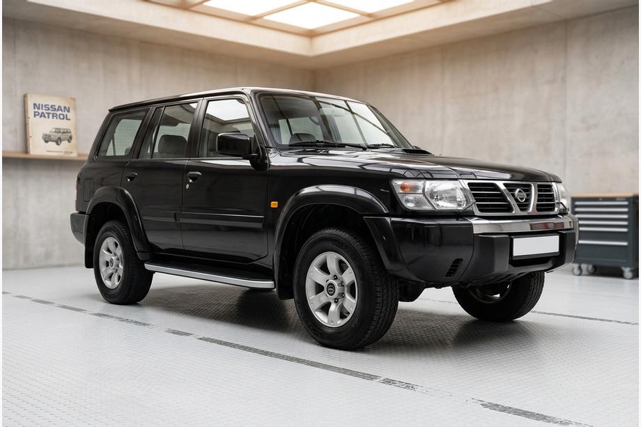 Nissan Patrol Y61 1997-2011 Marchepieds Latéraux Tayga (2 pcs, Aluminium) Image