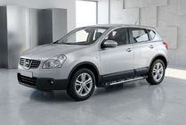 Nissan Qashqai 2007-2010 Marchepieds Latéraux Sunrise (2 pcs, Aluminium) photo 1