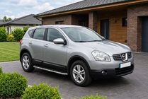 Nissan Qashqai 2007-2010 Marchepieds Latéraux Maydos V1 (2 pcs, Aluminium & Inox) photo 1