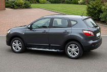 Nissan Qashqai 2010-2014 Marchepieds Latéraux Sunrise (2 pcs, Aluminium) photo 1