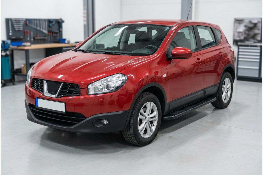 Nissan Qashqai 2010-2014 Marchepieds Latéraux Bosphorus Black (2 pcs, Aluminium) Image