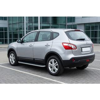Marchepieds Latéraux Tayga Grey (2 pcs, Aluminium) Nissan Qashqai 2010-2014 photo 1