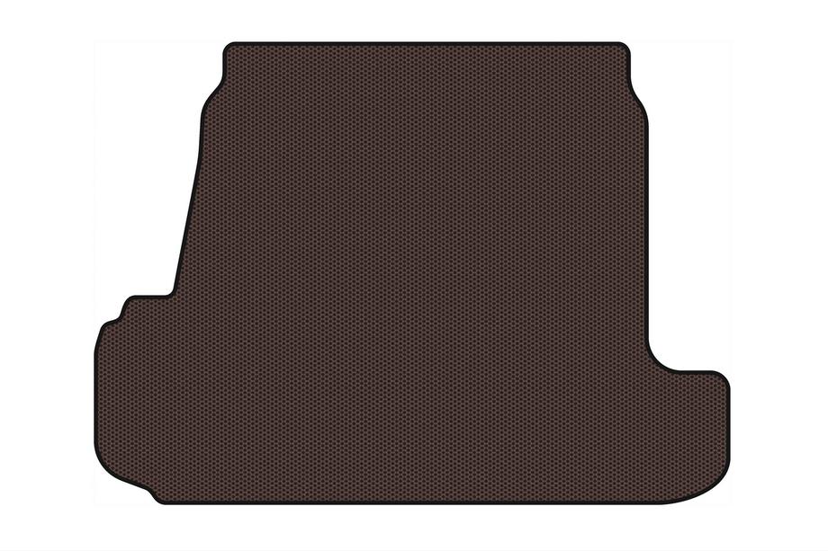 Audi 80/90 1987-1996 Tapis de coffre en caoutchouc Carsuit (1991-1996, Sedan, marron) Photo 1