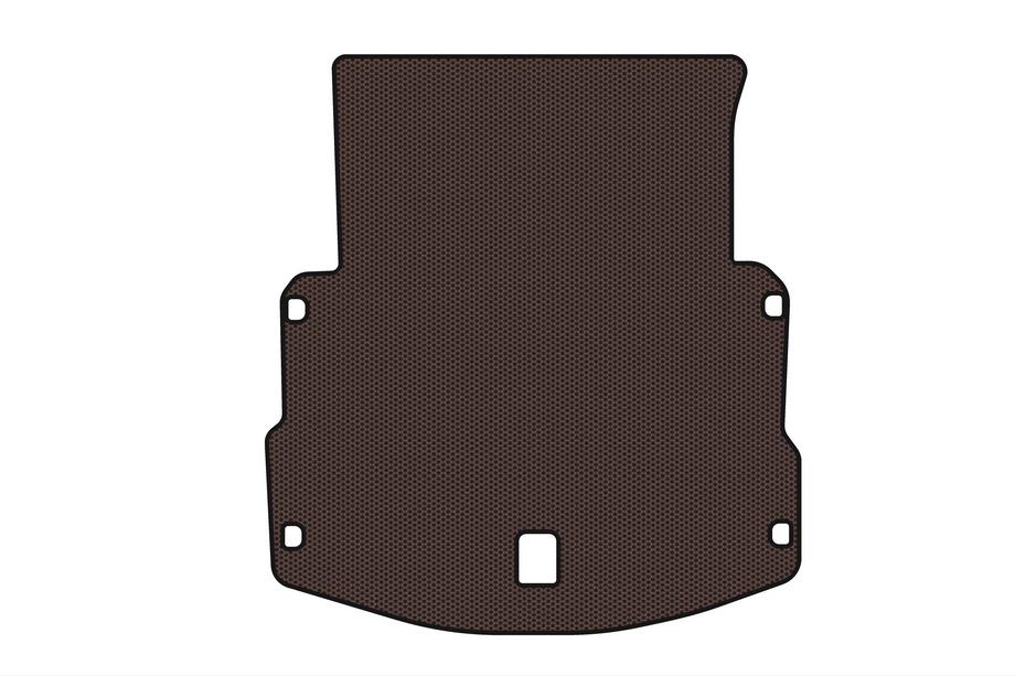 Audi A8 2018- Tapis de coffre en caoutchouc Carsuit (Long, Marron) Image