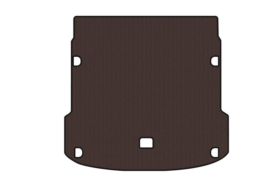 Audi e-Tron 2018-2022 Tapis de coffre en caoutchouc Carsuit (Marron) Photo 1