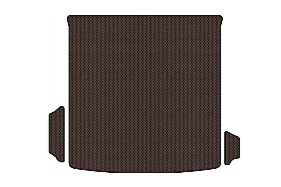 Audi Q8 2018- Tapis de coffre en caoutchouc Carsuit V-1 (Marron) Image