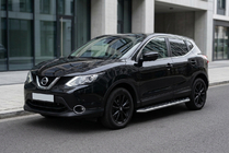 Nissan Qashqai 2014-2021 Marchepieds Latéraux Maydos V1 (2 pcs, Aluminium & Inox) photo 1
