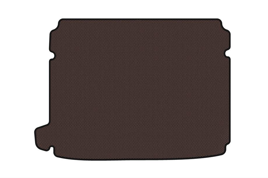 Citroen DS-4 2010-2015 Tapis de coffre en caoutchouc Carsuit (HB, Avant restylage, marron) Photo 1