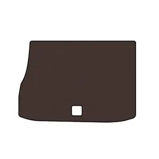 Tapis de coffre en caoutchouc Carsuit (HB, Hybride/AT, marron) photo 1