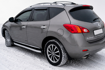 Nissan Murano 2008-2014 Marchepieds latéraux Fullmond (2 pcs, aluminium) photo 1