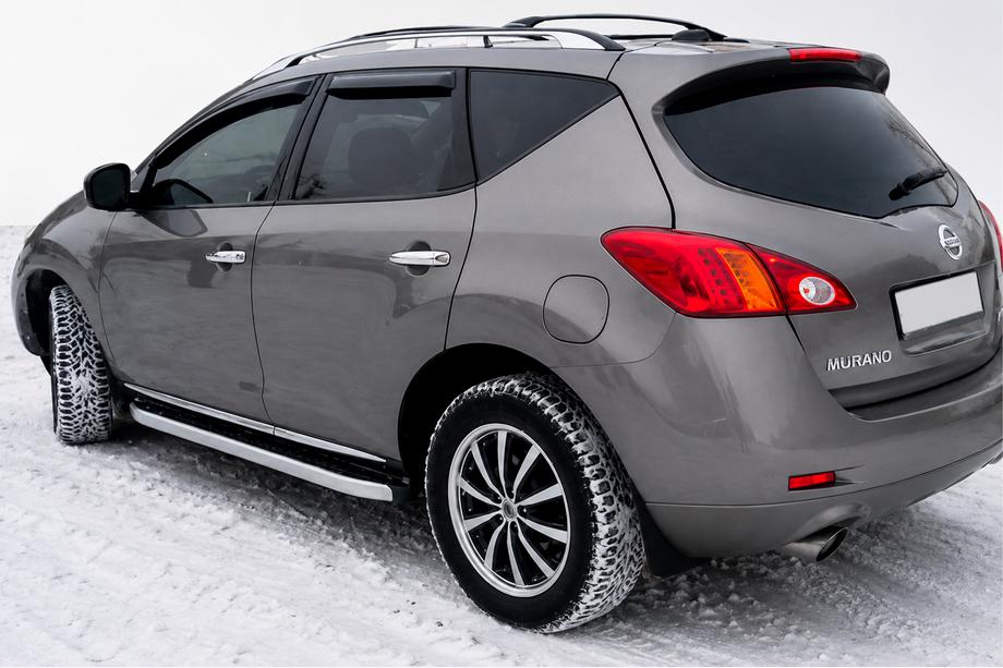 Nissan Murano 2008-2014 Marchepieds latéraux Fullmond (2 pcs, aluminium) Image