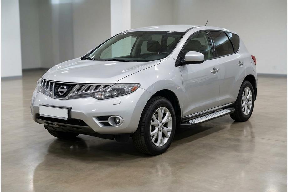 Nissan Murano 2008-2014 Marchepieds Latéraux Allmond Grey (2 pcs, Aluminium) Image