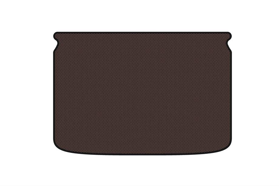 Fiat 500/500L 2013-2022 Tapis de coffre en caoutchouc Carsuit (pour 500L, Marron) Image