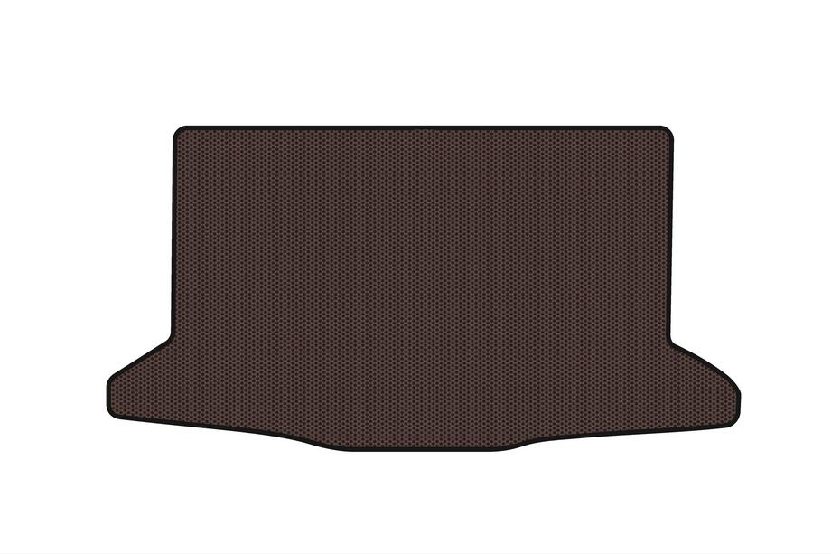 Fiat Sedici 2006-2014 Tapis de coffre en caoutchouc Carsuit (HB, marron) Photo 1