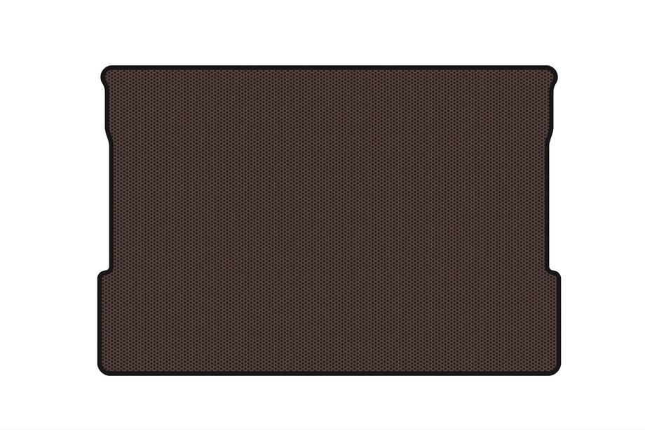 Ford Courier 2014-2023 Tapis de coffre en caoutchouc Carsuit (Marron) Photo 1